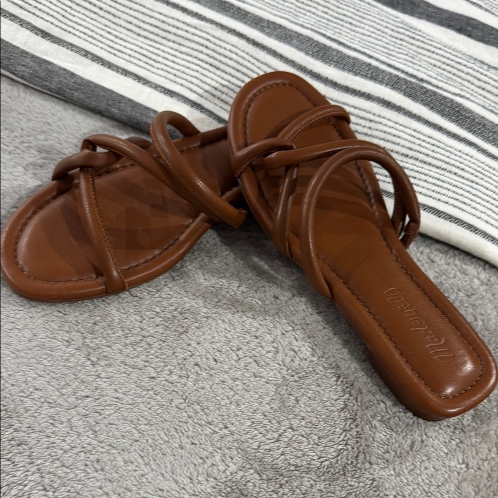 Brown Strappy Sandals